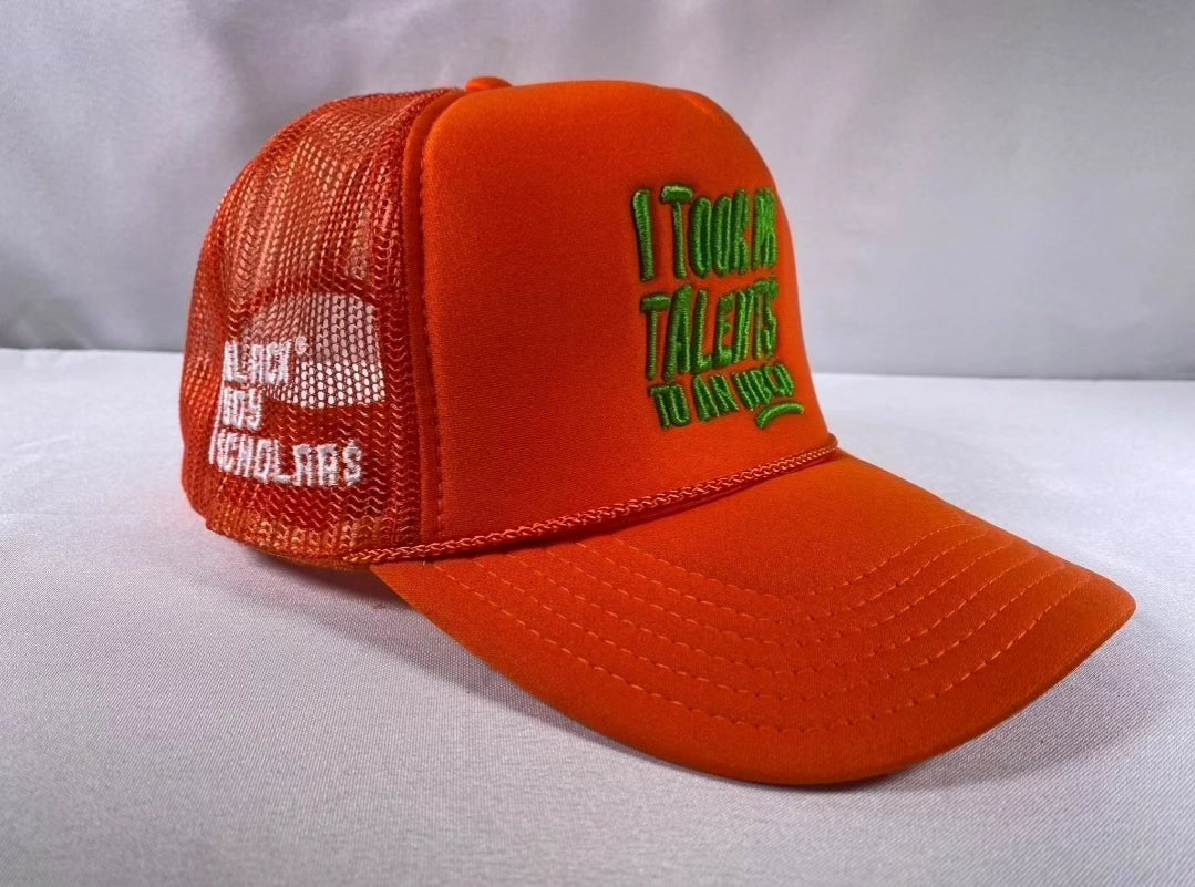 "I Took My Talent$ to an HBCU" Foam Trucker Hat